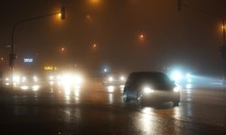 Denizli’de yoğun sis yaşamı zorlaştırdı