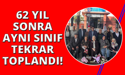 62 yıl sonra ilk öğretmenleri ile buluşup gününü kutladılar