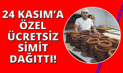 Manisalı fırıncıdan öğretmenlere ücretsiz simit jesti