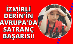 İzmirli Küçük Derin, Avrupa Şampiyonası’nda Türkiye’yi temsil ediyor