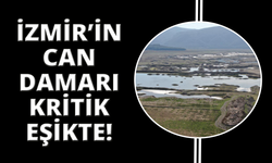 İzmir'i su sağlayan Tahtalı'da su seviyesi, geçen yıla göre 10 kat geriledi