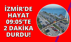 Ulu Önder Atatürk'ün aramızdan ayrılışının 87'nci yılında hayat durdu