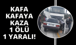 Manisa'da kamyon ile otomobil kafa kafaya çarpıştı