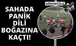 Futbolcunun maçta dili boğazına kaçtı