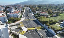 Güzelbahçe 75. Yıl Cumhuriyet Bulvarı'nın ilk etabı açıldı