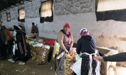 Hasadı biten patateste depolama süreci başladı