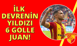 Göztepe'de ilk devrenin yıldızı Juan oldu