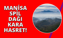 Manisa Spil Dağında kar hasreti