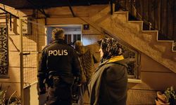 Yeni yıla balkonda mahsur kalarak girdi