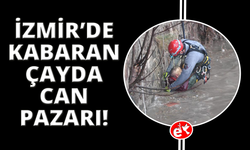 Yağmur suları yükseldi, çayda mahsur kalan vatandaşı itfaiye kurtardı