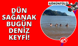 Muğla'da dün sağanak yağış, bugün deniz keyfi