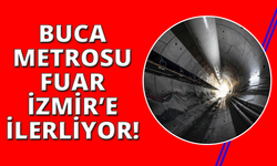 Buca Metrosu'nda istikamet Fuar İzmir