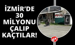 İzmir’de banka aracından yüklü miktarda vurgun