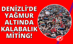 CHP'den Denizli'de kalabalık miting