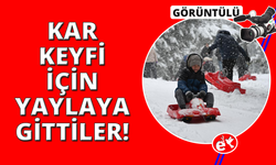 Manisa'da kar coşkusu... Yaylalar ziyaretçilerle doldu