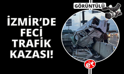 İzmir'de freni boşalan kamyon dehşet saçtı