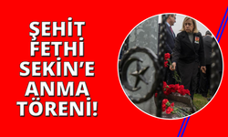 Fethi Sekin şehit düştüğü yerde karanfillerle anıldı