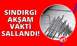 Balıkesir Sındırgı'da 4.5 büyüklüğünde deprem