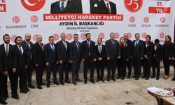 MHP Aydın'da yeni yönetim tanıtıldı