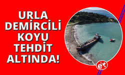 Urla'da kaçak gemi sökümüne tepki büyüyor