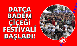 Datça'da 7. Badem Çiçeği Festivali coşkuyla başladı