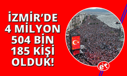 İzmir'de nüfus 4 milyon 504 bin 185 oldu