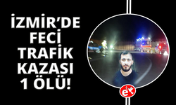 İzmir’de motosiklet duvara çarptı: 1 ölü