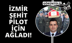 Şehit Pilot Binbaşı İbrahim Bolat İzmir'de son yolculuğuna uğurlandı