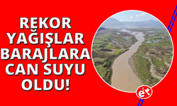 İzmir'de rekor yağışlar barajlara can suyu oldu