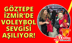 İzmir'de binlerce öğrenci voleybol aşkıyla buluşuyor
