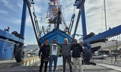 Bodrum'da 65 yaşındaki teknesine gözü gibi bakıyor