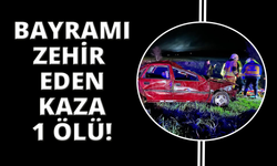 Manisa'da bayram arifesinde feci kaza: 1 ölü, 1’i ağır 3 yaralı