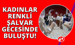 Manisa'da 'Şalvar Gecesi' etkinliği
