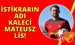 Göztepe'de istikrarın adı: Mateusz Lis