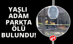 Yaşlı adam parkın lavabosunda ölü olarak bulundu