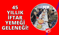 Kütahya'da 45 yıllık "Askıda iftar" geleneği