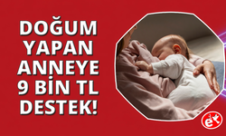 Denizli’de yeni doğum yapan annelere 9 bin TL’lik destek