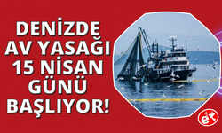 Denizlerde av yasağı 15 Nisan'da başlıyor