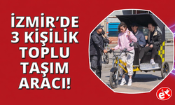 İzmir'de Konak-Alsancak arasına Bisicab'lar geldi