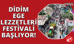 Didim'de Ege Lezzetleri Festivali var