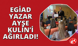 EGİAD, Çağdaş Türk Edebiyatı'nın dev ismi Ayşe Kulin'i ağırladı