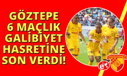 Göztepe, 6 haftalık galibiyet hasretine son verdi