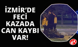 İzmir'de 18 yaşındaki motosiklet sürücüsü hayatını kaybetti