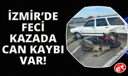 Otomobille çarpışan motosikletin sürücüsü hayatını kaybetti