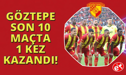 Göztepe, son 10 maçta 1 kez kazandı