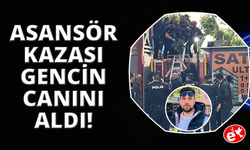 Asansör boşluğunda sıkışan genç hayatını kaybetti