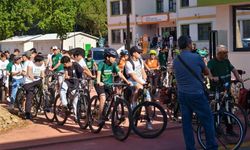 Gençler bağımlılığa karşı pedal çevirdi