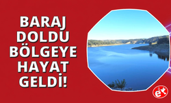 Buldan Barajı doldu, bölgeye hayat geldi
