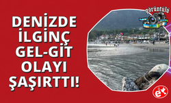 Deniz suyu 2 dakika içinde 80-100 metre çekilip tekrar geri geldi