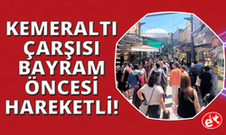 İzmirliler bayram alışverişi için Kemeraltı Çarşısı'na akın etti